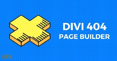 Divi 404 Page Builder Plugin