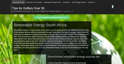 Renewable Energy