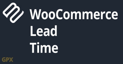 Woocommerce Lead Time Plugin