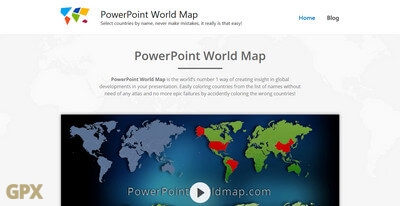 Powerpoint World Map